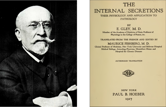 Eugène Gley et son livre The Internal Secretions