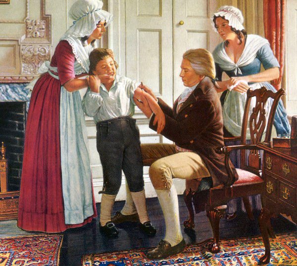Edward Jenner inoculant James Phipps, Berkeley, 14 mai 1796