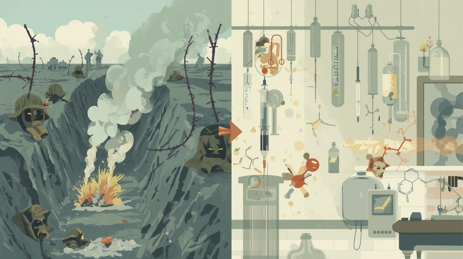 Du gaz moutarde à la chimiothérapie