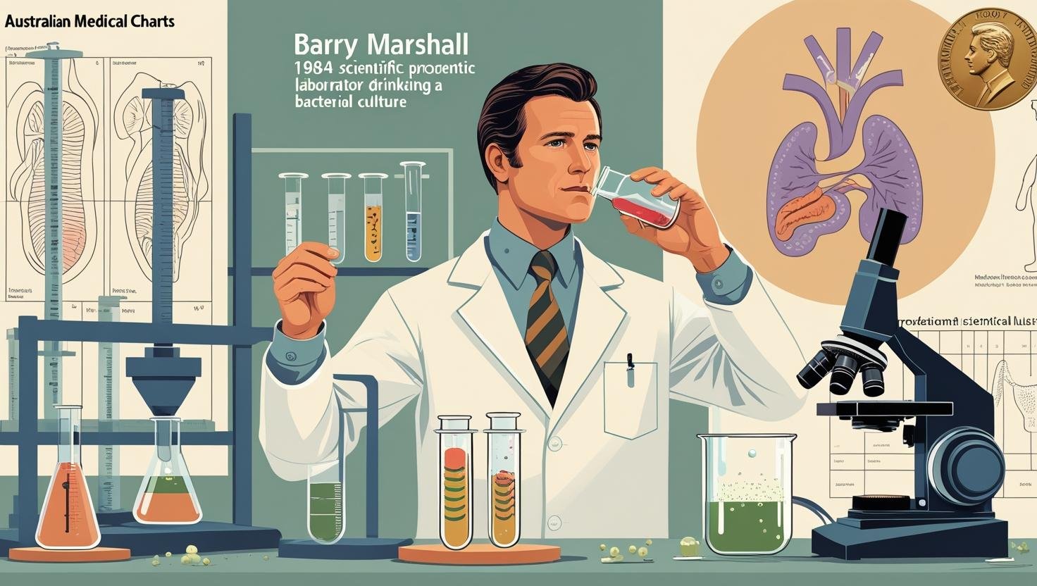 Marshall et les ulcères gastriques