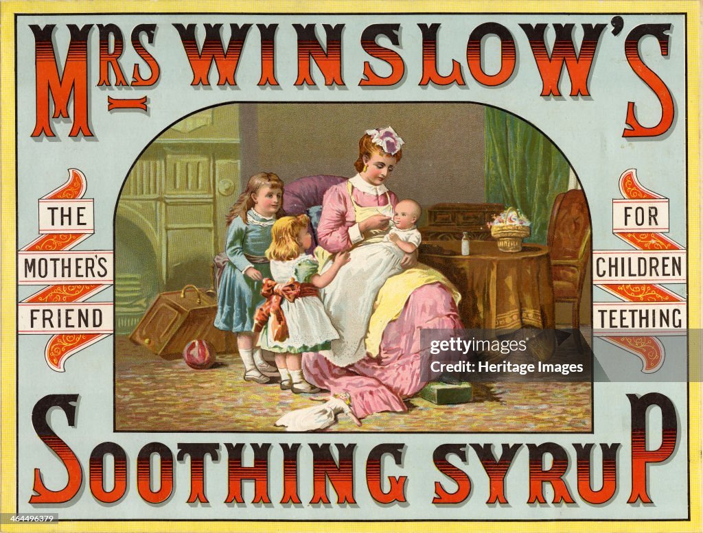 Publicité vintage de Mrs. Winslow's Soothing Syrup