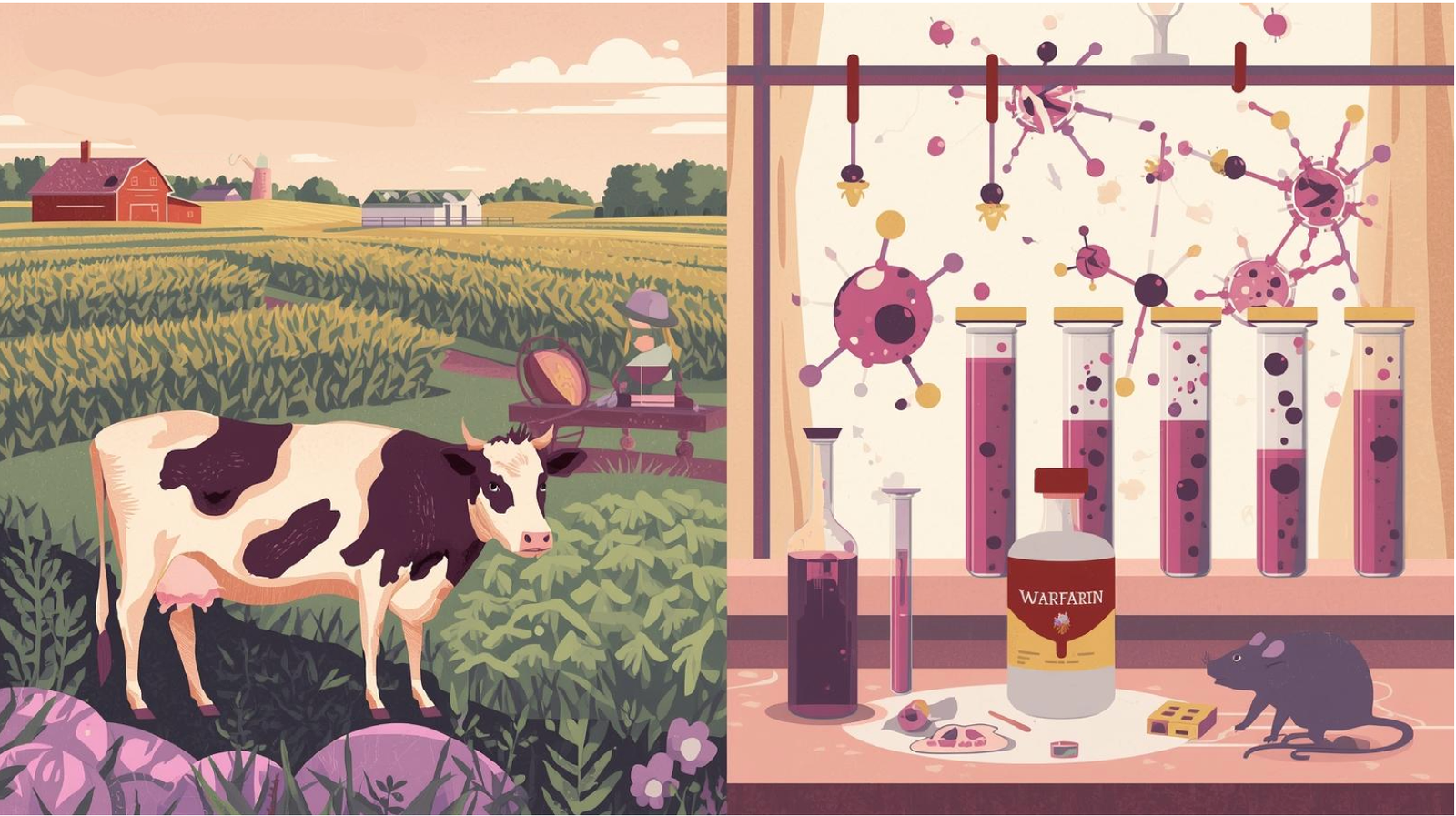 Warfarine et poison à rats